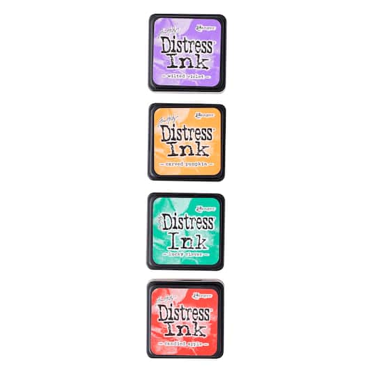 6 Packs: 4 ct. (24 total) Tim Holtz® Mini Distress® Ink Pad, Kit 15